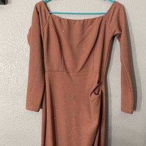 Glittery Pink Prom/Formal Dress